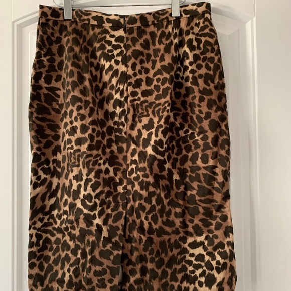 Michael Kors Animal Print Pencil Skirt - Picture 2 of 5
